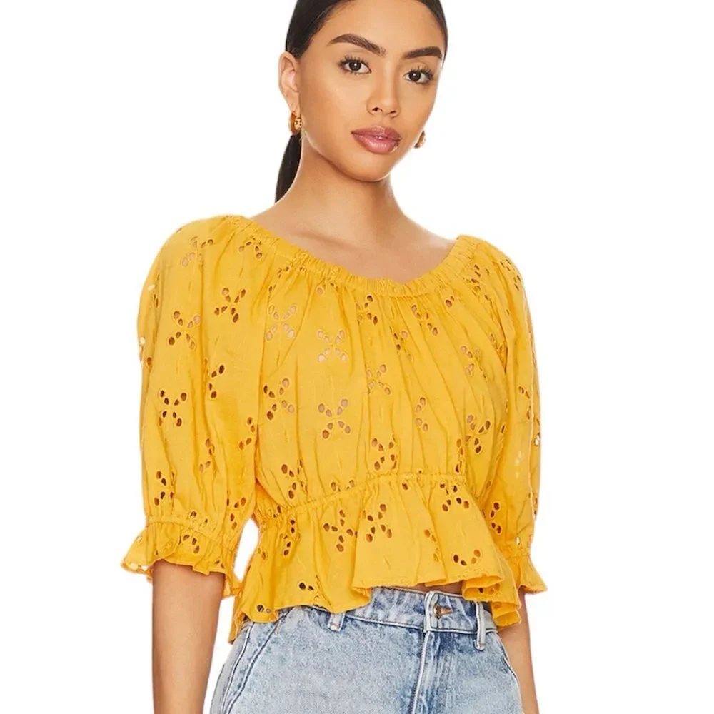 FREE PEOPLE Gardenia Top Size‎ XSMALL